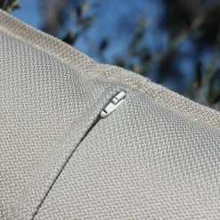 Accessoires Et Coussins|Coussin Déco D'Extérieur|MOBELLIA Coussin extérieur carré (45 x 45 cm) Boraé Taupe