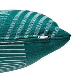 Accessoires Et Coussins|Coussin Déco D'Extérieur|HESPERIDE Coussin extérieur carré (40 x 40 cm) Jacquard Bleu canard