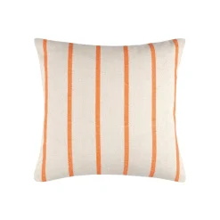 Coussin Déco D'Extérieur|Coussin Déco D'Extérieur|EMINZA Coussin extérieur carré toile de coton (50 x 50 cm) Ocealys Corail Orange