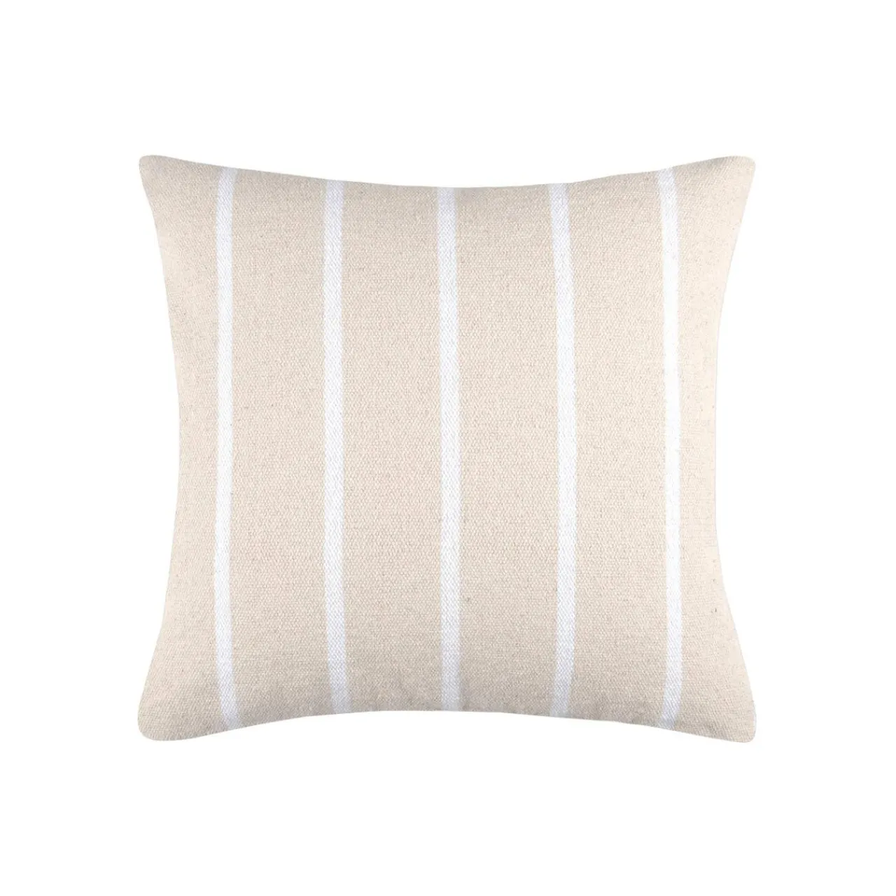Coussin Déco D'Extérieur|Coussin Déco D'Extérieur|EMINZA Coussin extérieur carré toile de coton (50 x 50 cm) Ocealys Blanc