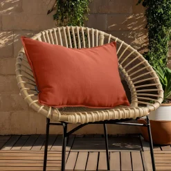 Accessoires Et Coussins|Coussin Déco D'Extérieur|EMINZA Coussin extérieur rectangulaire (40 x 60 cm) Sunset Terracotta