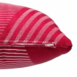 Accessoires Et Coussins|Coussin Déco D'Extérieur|HESPERIDE Coussin extérieur rectangulaire (30 x 50 cm) Jacquard grenade Rouge