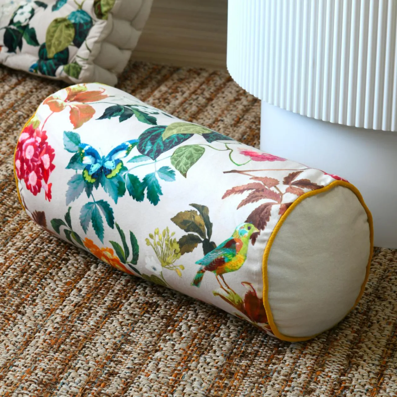 Coussin Et Housse|STOF Coussin polochon coton (20x45 cm) Emmy Multicolore