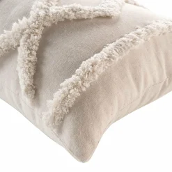 Coussin Et Housse|DOUCEUR D'INTERIEUR Coussin rectangulaire (30 x 50 cm) Safira Ecru