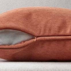 Coussin Et Housse|EMINZA Coussin rectangulaire (40 x 60 cm) Minuit Terracotta