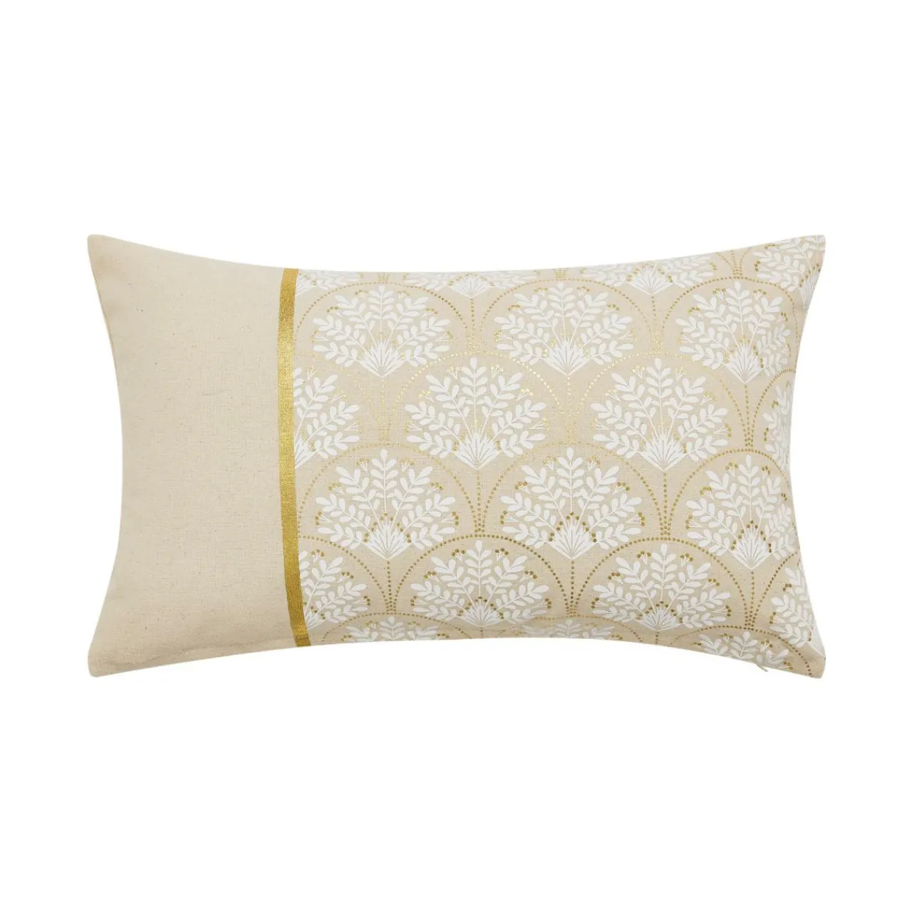 Coussin Et Housse|douceur d'intu017drieur Coussin rectangulaire coton (30 x 50 cm) Majestia Beige