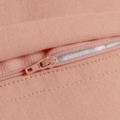 Coussin Et Housse|EMINZA Coussin rectangulaire coton (40 x 60 cm) Pixel franges Rose Pêche