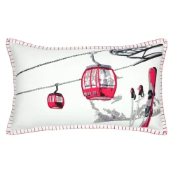 Coussin Et Housse|STOF Coussin Rectangulaire Coton (35 x 60 cm) Villard Ecru