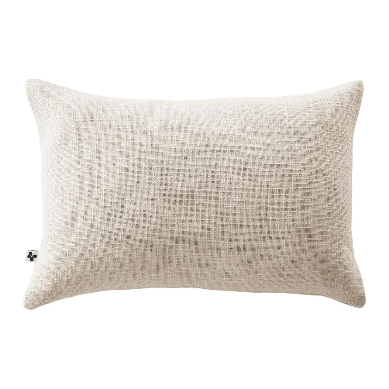 Coussin Et Housse|L'EFFET PAPILLON Coussin rectangulaire coton (40 x 60 cm) Sixtine Beige