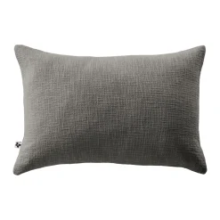 Coussin Et Housse|L'EFFET PAPILLON Coussin rectangulaire coton (40 x 60 cm) Sixtine Gris ardoise Gris foncé