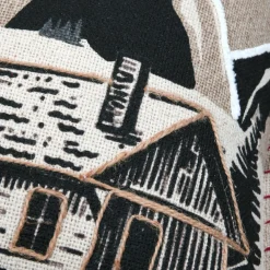 Coussin Et Housse|STOF Coussin rectangulaire coton (35 x 60 cm) Villard Multicolore