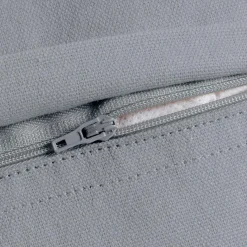 Coussin Et Housse|EMINZA Coussin rectangulaire coton (40 x 60 cm) Pixel franges Gris