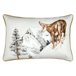Coussin Et Housse|STOF Coussin Rectangulaire Coton (40 x 60 cm) Wildforest Camel