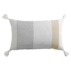 Coussin Et Housse|douceur d'intu017drieur Coussin rectangulaire coton (30 x 50 cm) Iliade Blanc