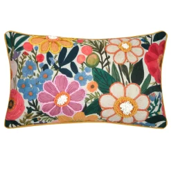 Coussin Et Housse|STOF Coussin rectangulaire coton (30 x 50 cm) Betty Multicolore