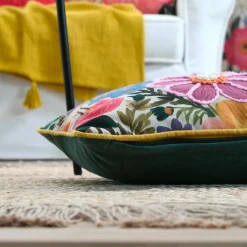 Coussin Et Housse|STOF Coussin rectangulaire coton (30 x 50 cm) Betty Multicolore