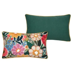 Coussin Et Housse|STOF Coussin rectangulaire coton (30 x 50 cm) Betty Multicolore