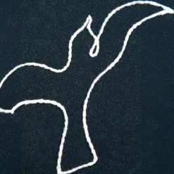 Coussin Et Housse|STOF Coussin rectangulaire coton (40 x 60 cm) Bordemer jeans Bleu