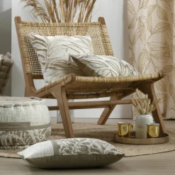 Coussin Et Housse|STOF Coussin rectangulaire coton (30 x 50 cm) Hemera Ecru Beige