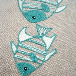 Coussin Et Housse|STOF Coussin rectangulaire en coton (35 x 50 cm) Barbade Beige