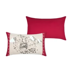 Coussin Et Housse|STOF Coussin rectangulaire en coton (30 x 50 cm) Villard Écru Ecru