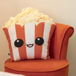 Coussin Et Plaid Enfant|Coussin Et Plaid Enfant|L'EFFET PAPILLON Coussin rectangulaire enfant coton (40 x 42 cm) Fresh popcorn Rouge