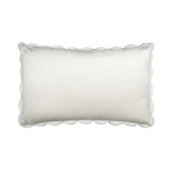 Coussin Et Housse|STOF Coussin rectangulaire fausse fourrure (50 x 80 cm) Nebraska Ecru