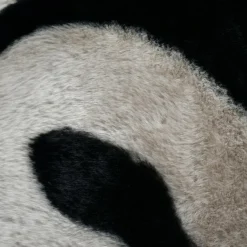 Coussin Et Housse|STOF Coussin rectangulaire fausse fourrure zébre (50 x 80 cm) Fauves Taupe