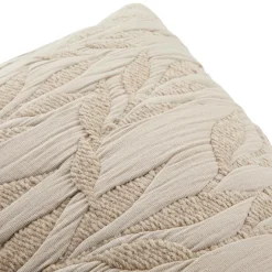 Coussin Et Housse|Atmosphera, cru017dateur d'intu017drieur Coussin rectangulaire gaze de coton (38 x 58 cm) Letho Beige