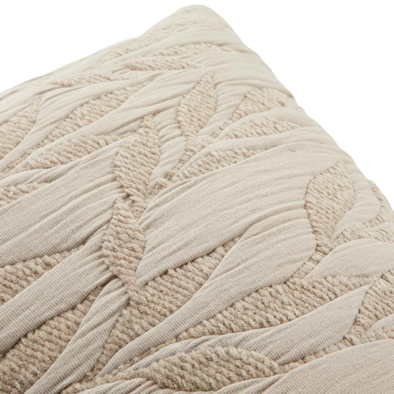 Coussin Et Housse|Atmosphera, cru017dateur d'intu017drieur Coussin rectangulaire gaze de coton (38 x 58 cm) Letho Beige