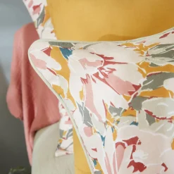 Coussin Et Housse|EMINZA Coussin rectangulaire gaze de coton (40 x 60 cm) April Multicolore