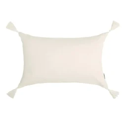 Coussin Et Housse|EMINZA Coussin rectangulaire gaze de coton (40 x 60 cm) Gaïa pampa Beige