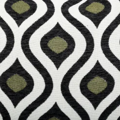 Coussin Et Housse|Atmosphera, cru017dateur d'intu017drieur Coussin rectangulaire polycoton (35 x 58 cm) Twist Noir