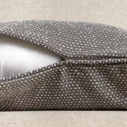 Coussin Et Housse|EMINZA Coussin rectangulaire tissé (40 x 60 cm) Oscar Gris Anthracite