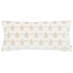 Coussin Et Housse|Atmosphera, cru017dateur d'intu017drieur Coussin rectangulaire velours (35 x 75 cm) Luna Ecru
