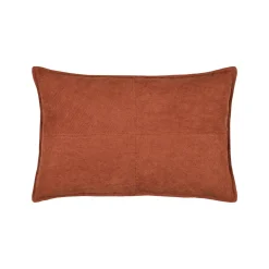 Coussin Et Housse|STOF Coussin rectangulaire velours (40 x 60 cm) Dandy Terracotta