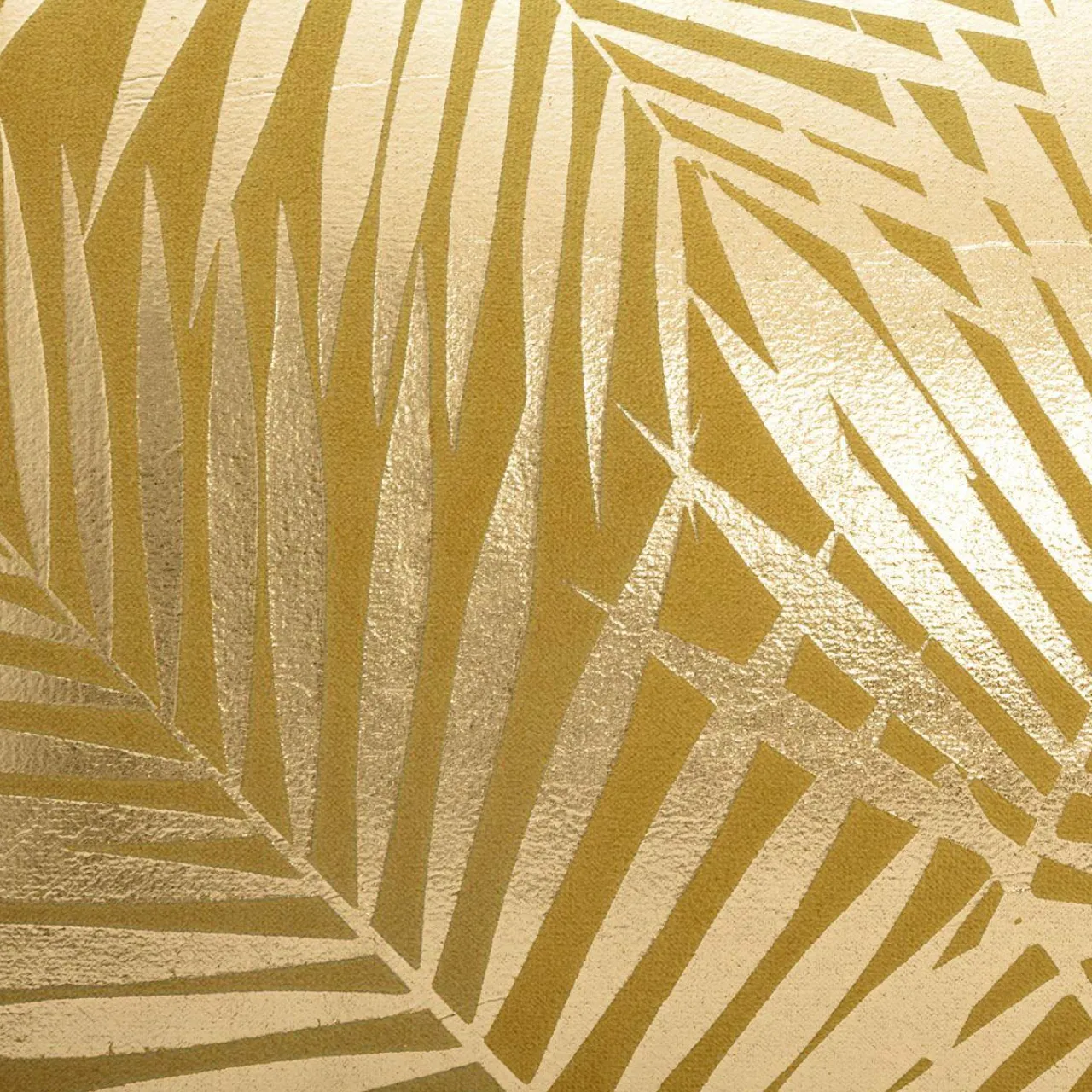 Coussin Et Housse|ATMOSPHERA Coussin rectangulaire velours (30 x 50 cm) Or Tropic Jaune ocre