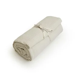 Plaid Et Jeté|Couvre-Lit Et Édredon|EMINZA Couvre-lit coton tissé (180 x 220 cm) Léa pampa Beige