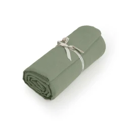 Plaid Et Jeté|Couvre-Lit Et Édredon|EMINZA Couvre-lit coton tissé (180 x 220 cm) Léa Vert romarin