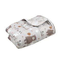 Linge De Lit Enfant|Linge De Lit Enfant|STOF Couvre-lit enfant (160 x 220 cm) Beige