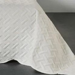 Couvre-Lit Et Édredon|LINDER Couvre-lit et taie d'oreiller (180 x 240 cm) Californie Beige