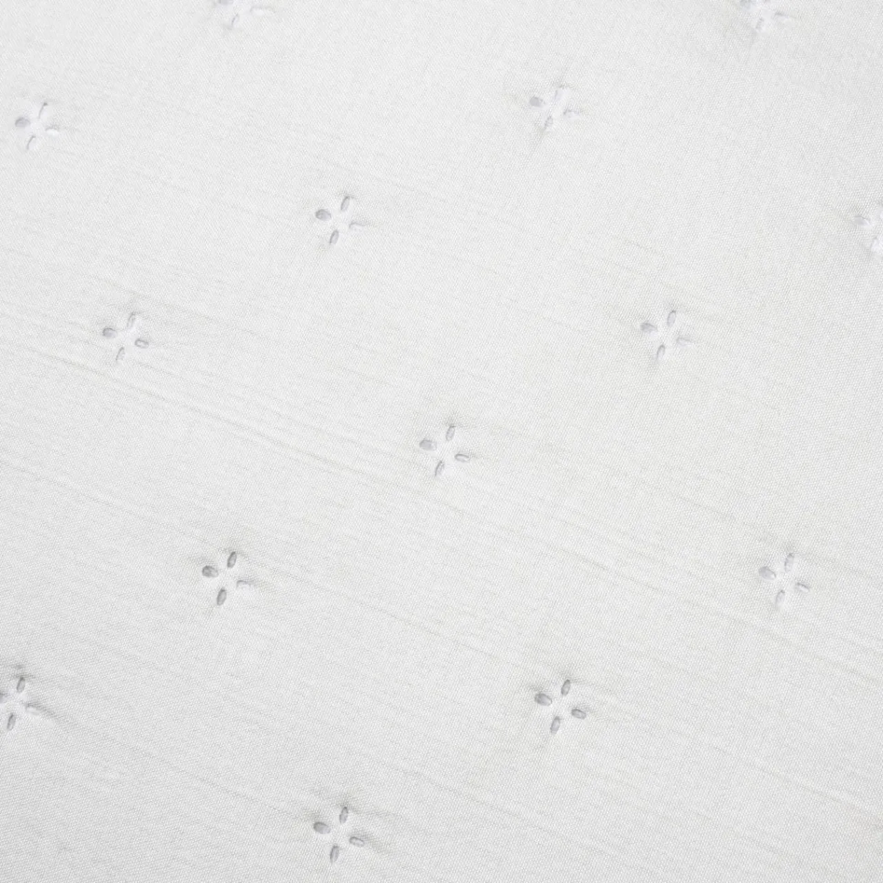 Couvre-Lit Et Édredon|STOF Couvre-lit matelassé avec deux taies d'oreiller (260 x 240 cm) Cléo Ecru