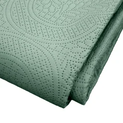 Couvre-Lit Et Édredon|douceur d'intu017drieur Couvre-lit matelassé et deux taies d'oreiller (220 x 240 cm) Romane cédre Vert