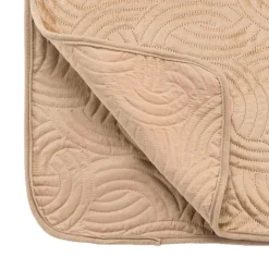 Couvre-Lit Et Édredon|douceur d'intu017drieur Couvre-lit matelassé et deux taies d'oreiller (240 x 260 cm) Solange Beige