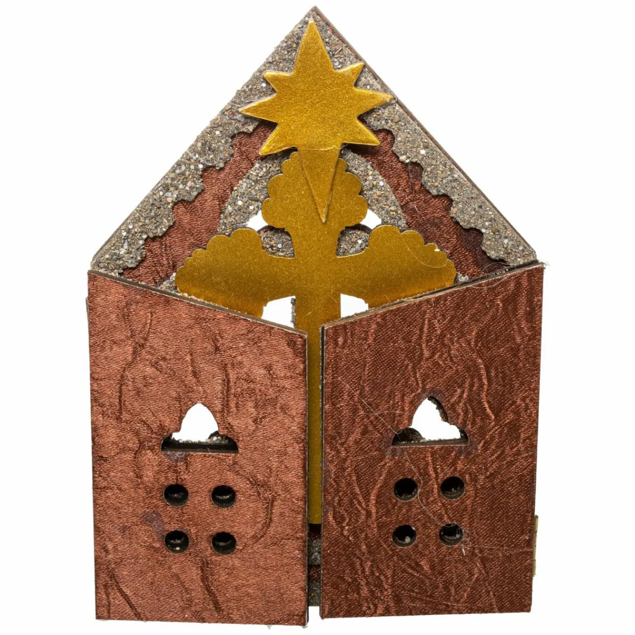 Crèche De Noël|Feeric Lights & Christmas Crèche de Noël complète (H25 cm) Sainte-Nathalie