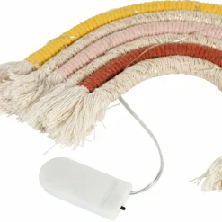 Objet Déco Enfant|OSTARIA Déco murale lumineuse enfant (28,5 x 20 cm) Arc en ciel Multicolore