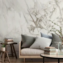 Décoration Murale Adhésive|MOTIF Décoration murale adhésive (257 x 260 cm) Brown Jasper Gris
