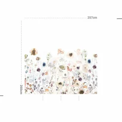 Décoration Murale Adhésive|MOTIF Décoration murale adhésive (257 x 260 cm) Aleli Multicolore