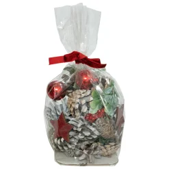 Déco De Table|FEERIC LIGHTS Décorations de Noël à parsemer (110 gr) Nature Rouge