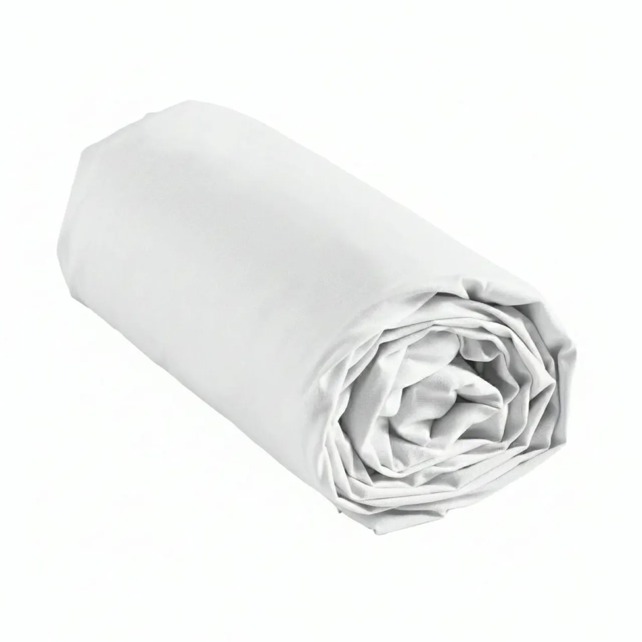 Drap Housse|douceur d'intu017drieur Drap housse coton lavé (160 x 200 cm) Linella Blanc